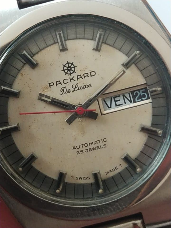 Relógio Packard de luxe automático 37mm (ETA 2789-1)