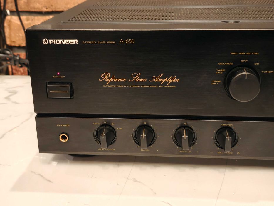 PIONEER A-656 ! Potężny wzmacniacz stereo w świetnym stanie !