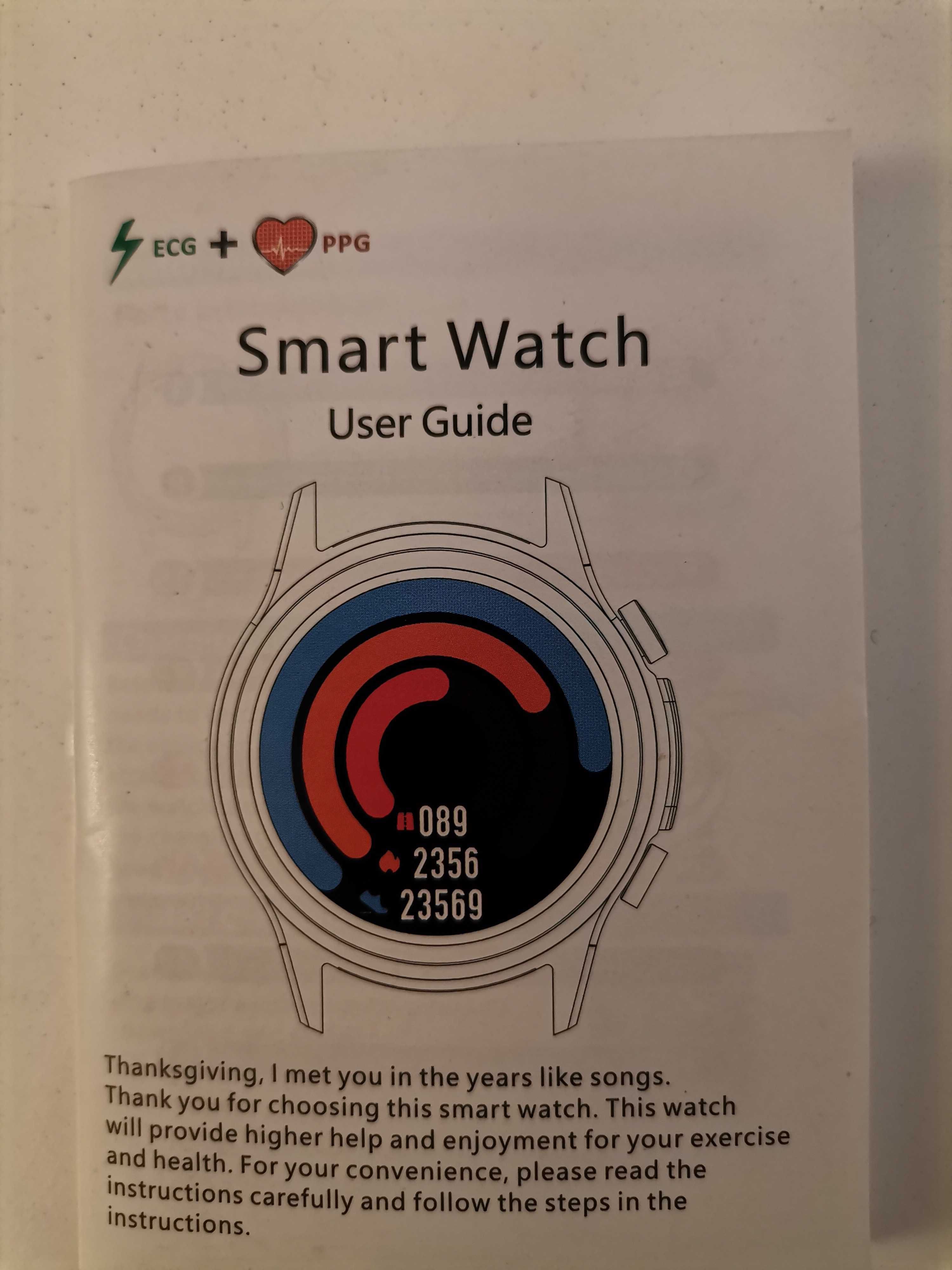 Smart Watch ekg/cukier