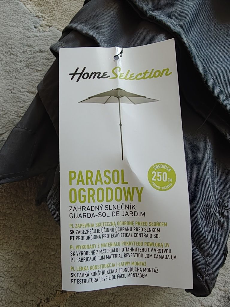 Parasol ogrodowy średnica 250m
