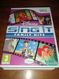 Jogo original Wii Sing it Family hits
