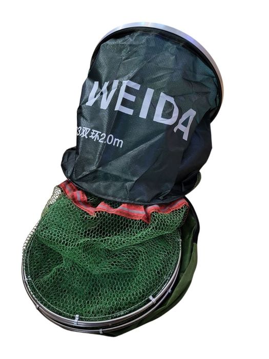 Садок Weida прорезиненный  в чехле 1,5м,2м,2.5м и 3м