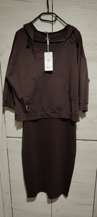 Sukienka z bluzą Minouu