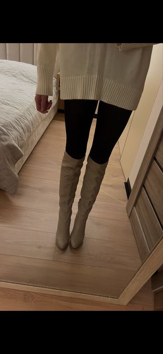 Ботфорти шкіряні 37р