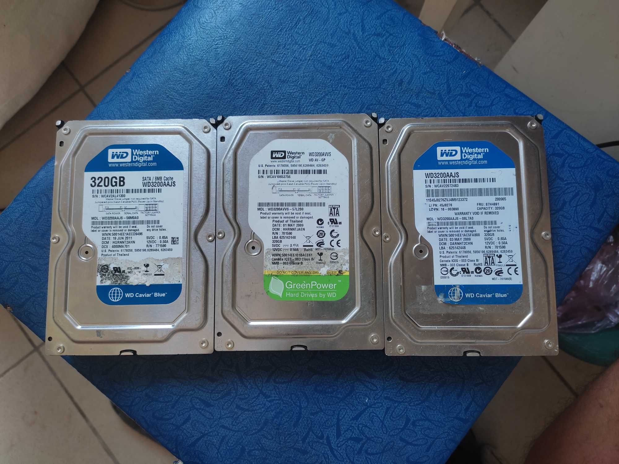 Жорсткий диск WD 3200AAJS 320Gb!WD 3200AVV 320Gb.