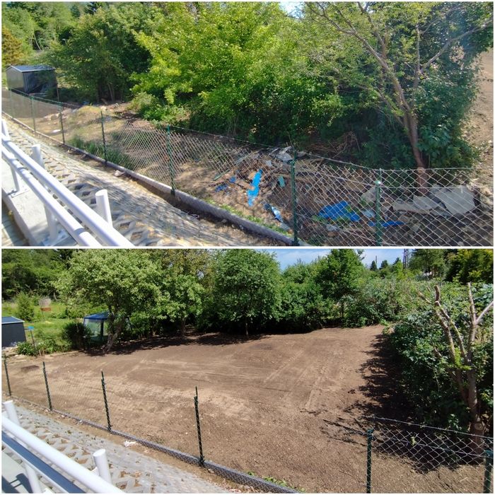 Porządkowanie ogrodów ROD Karczowanie Koszenie Wycinka Sianie Wywóz