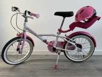 Bicicleta BTWIN 16 polegadas Docto Girl 500 4-5 anos