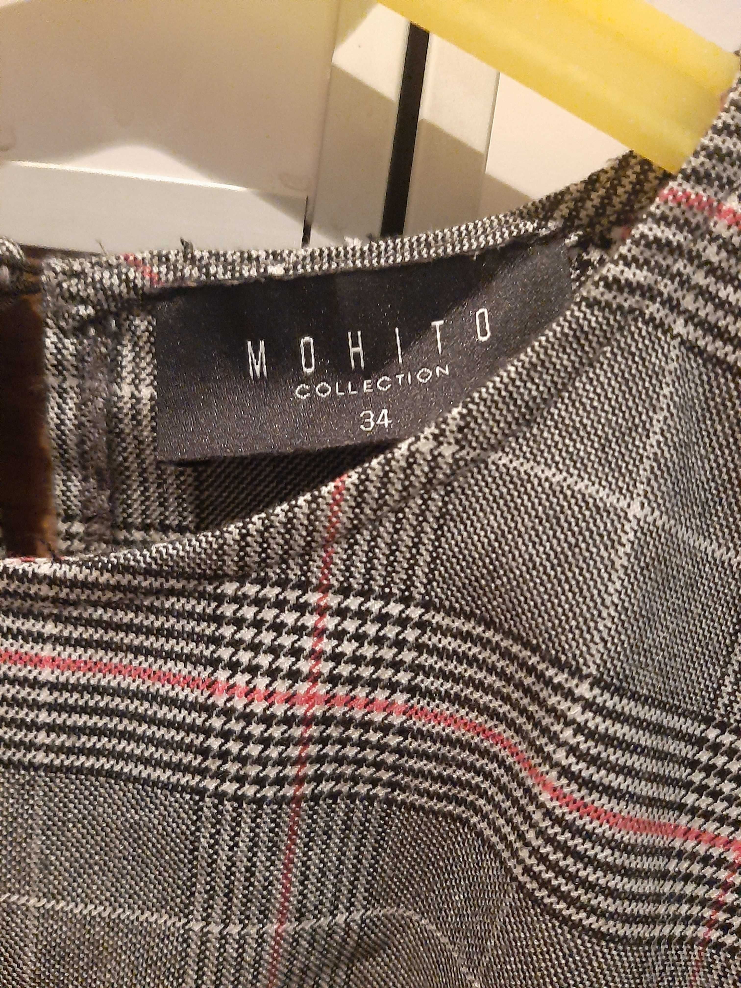 Sukienka mohito w kratkę r.34