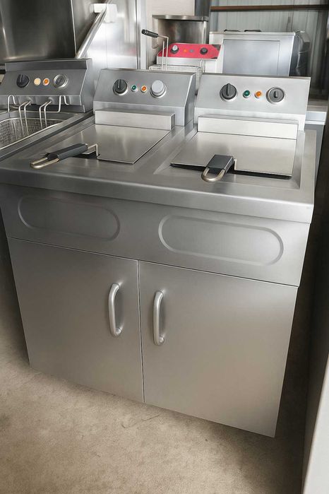Fritadeira eletrica dupla 15+15L