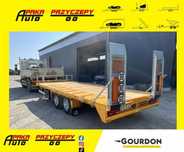 Przyczepa platrorma 6m, DMC 11400kg, ładowność 8580 kg Gourdon PEB111
