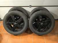 Koła zimowe Nokian WR D4 205/55 R16, Felgi RIAL 5x112 6.5Jx16H2 ET50