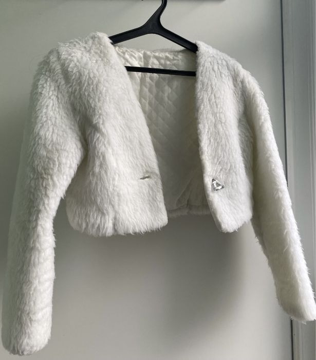 Белая шуба, для фотосессии, свадьбы