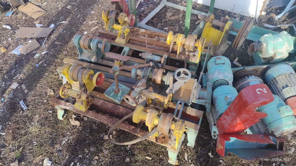 Запасні частини, ставки токарні по металу та дереву