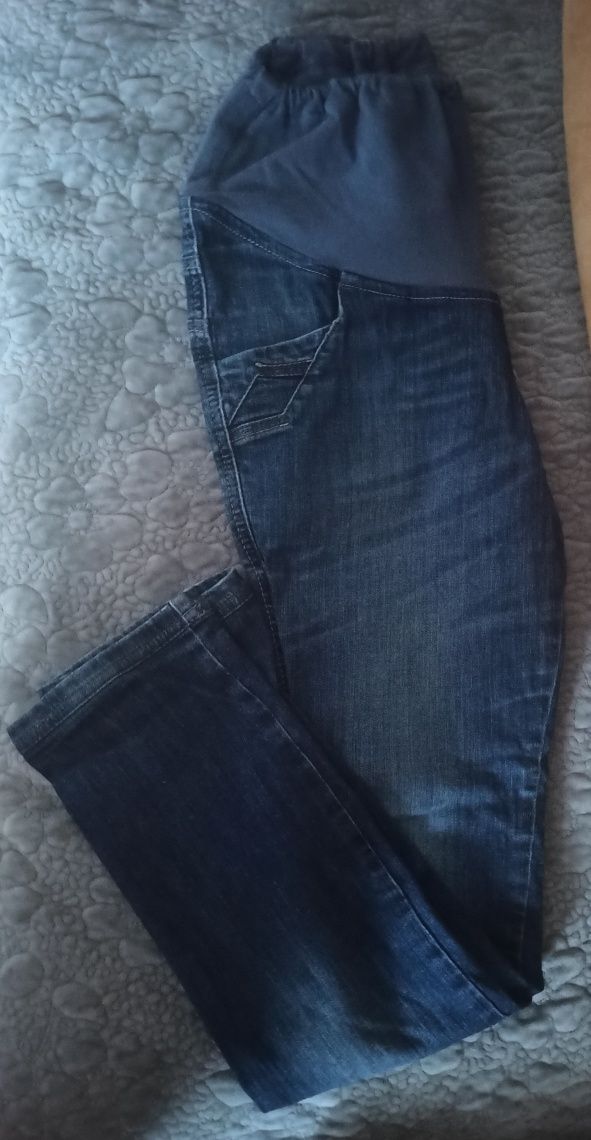 Spodnie ciążowe jeansy L
