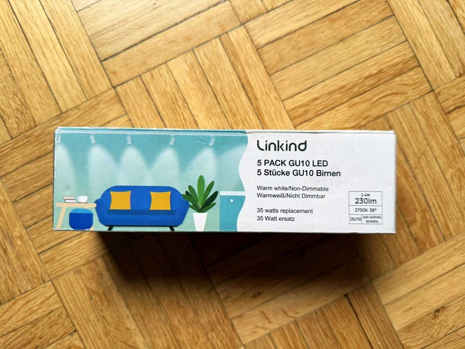 Żarówki GU10 – 2 sztuki