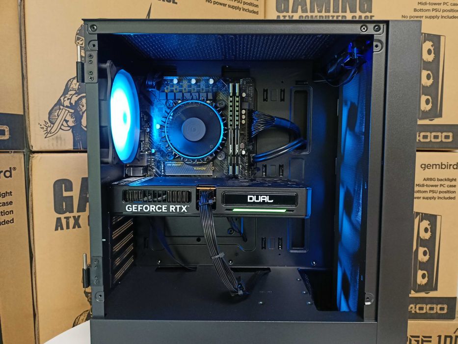 Nowy Komputer Gamingowy OFERTA GRUDZIEŃ i5 32GB DDR5 RTX 5060 FV23%