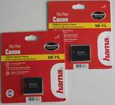 2 Bateria NB-11L para Canon Nova