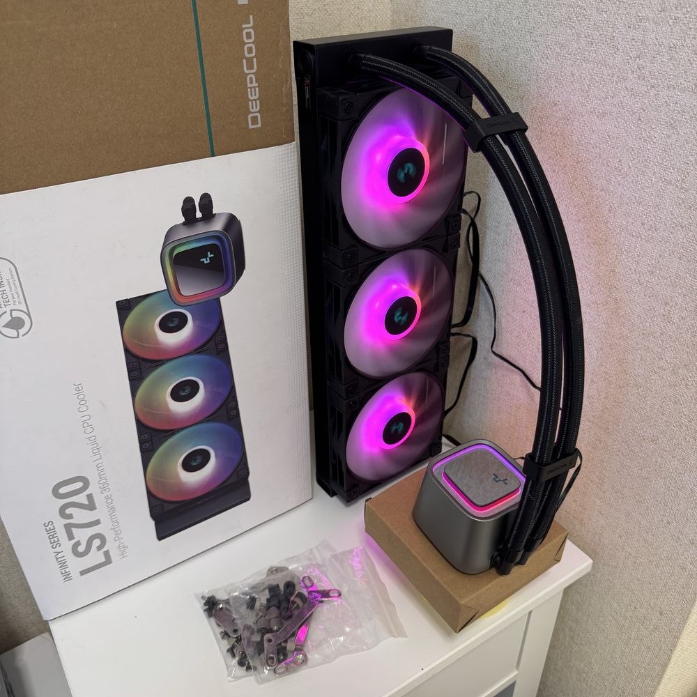 Водянка DeepCool LS720 водяне охолодження, кулер, водяное охлаждение