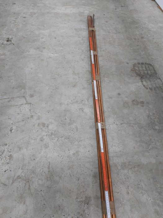 Труба мідна для опалення. 15мм діам.зовн.