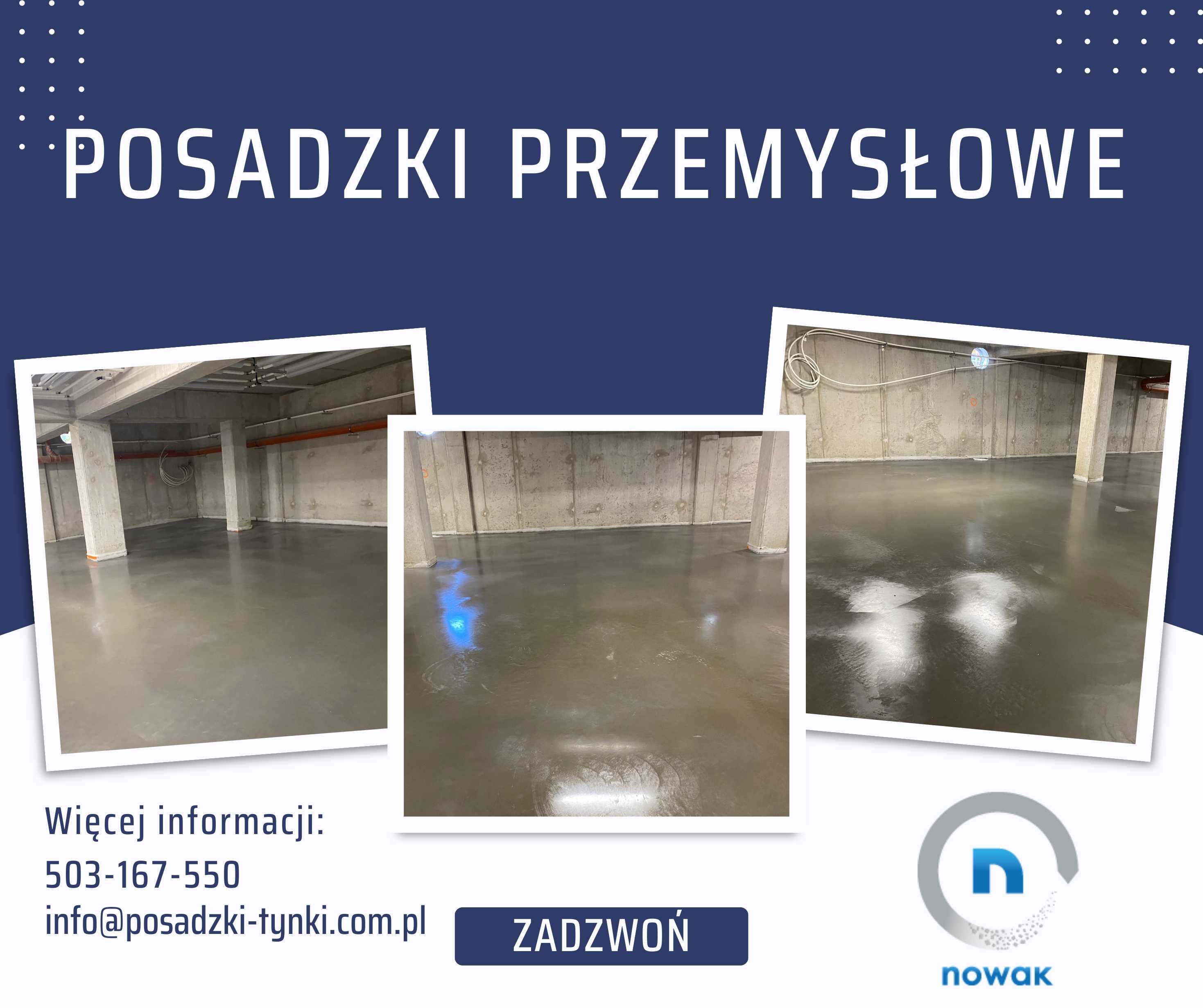 Posadzki przemysłowe betonowe - Wrocław i okolice