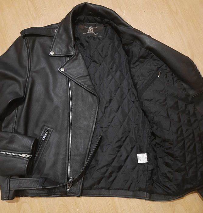 ASHY 1978 куртка-косуха, байкерка с натуральной кожи Оригинал
