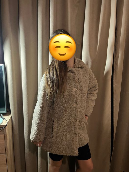 Шубка Тедди для девочки 11-12 лет