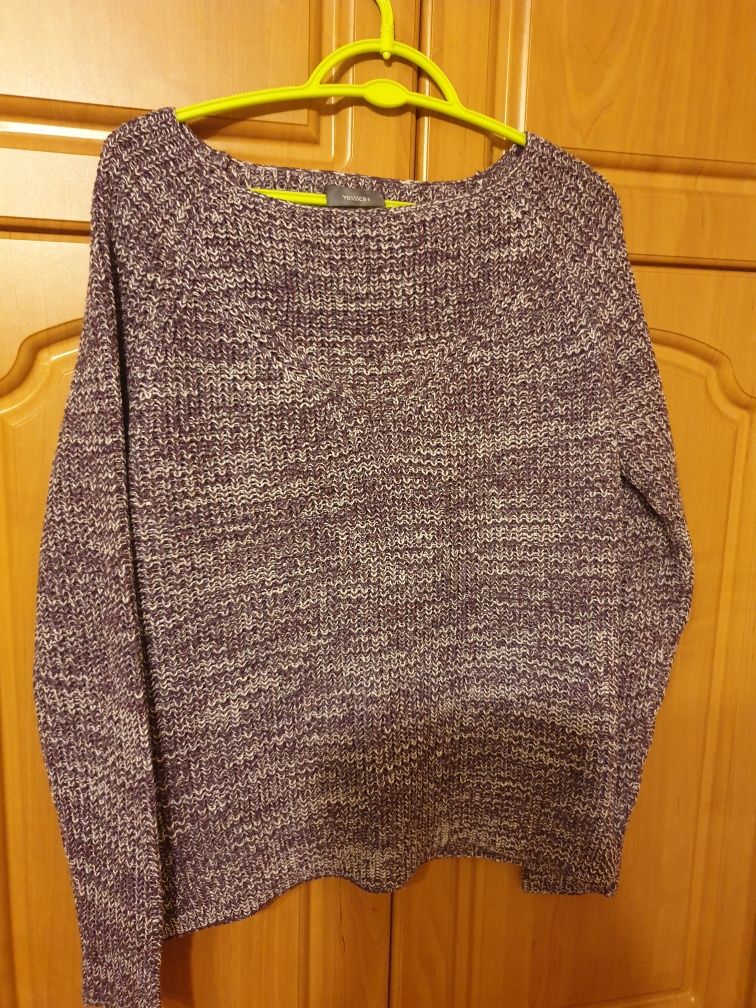 Fioletowy sweter C&A