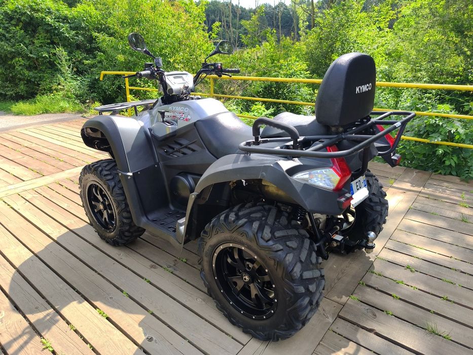Kymco MXU 500 IRS 4x4 2016 wtrysk, homologacja