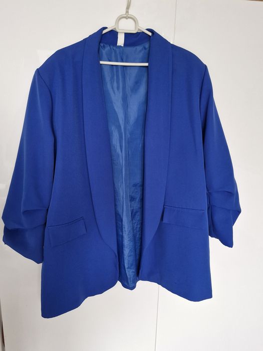 Marynarka chabrowy rozmiar 5XL