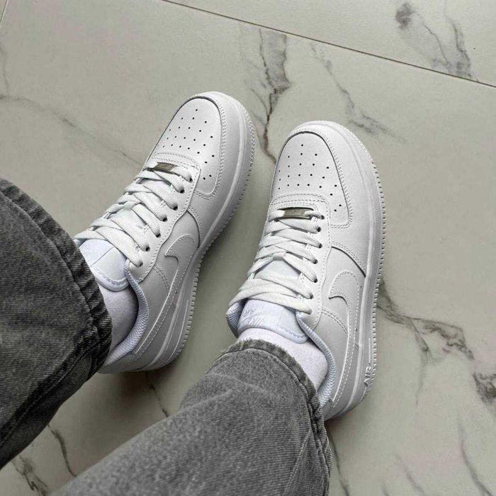БЕЗ ПЕРЕДПЛАТИ‼️Кросівки Nike Air Force 1 білі / 36-46
