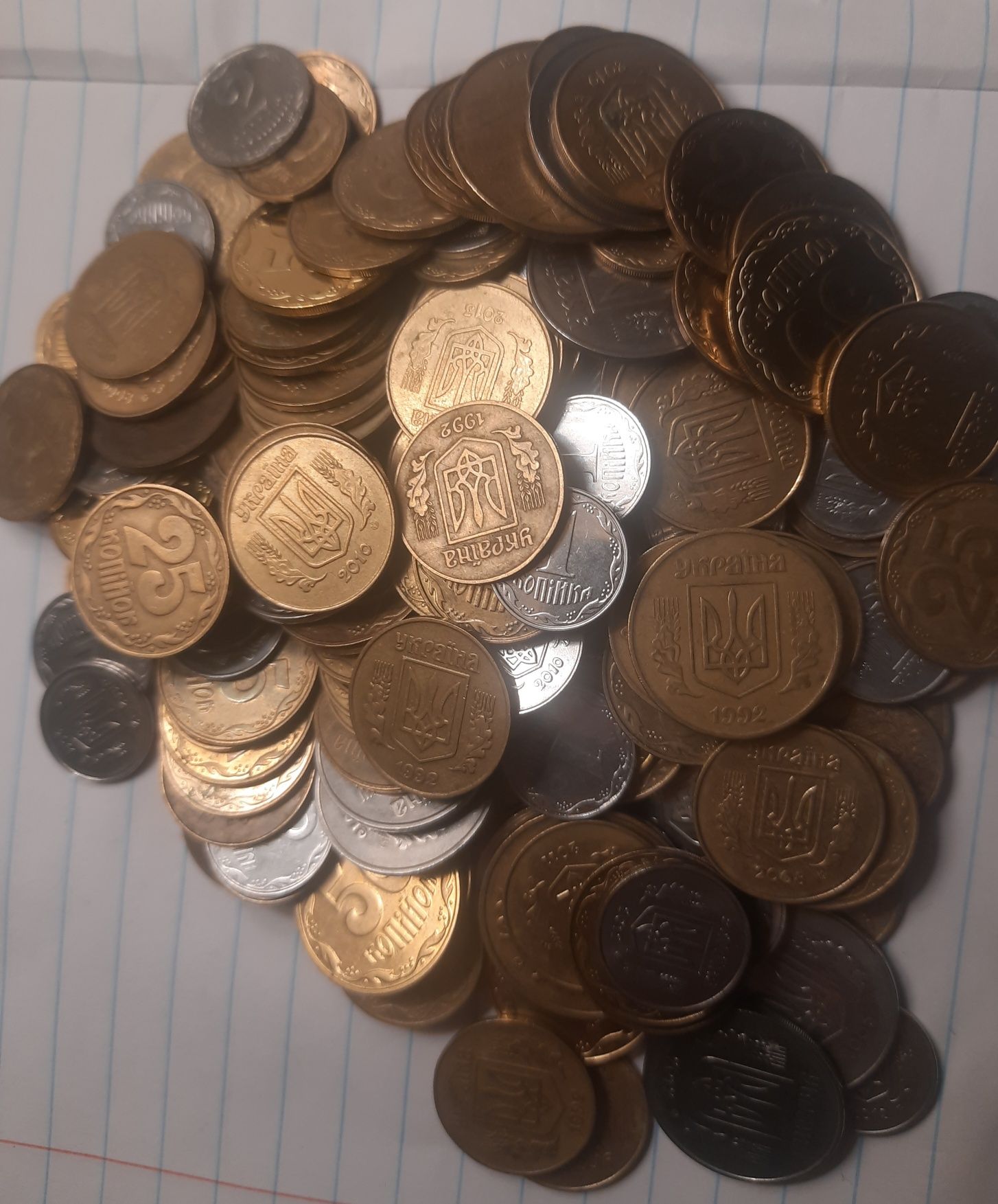 Монеты Украини 1 кг