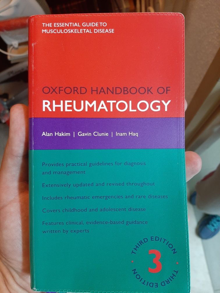 Reumatologia - Oxford handbook of rheumatology - reumatologia
