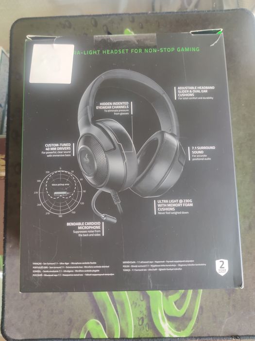Дротова ігрова гарнітура Razer X Lite