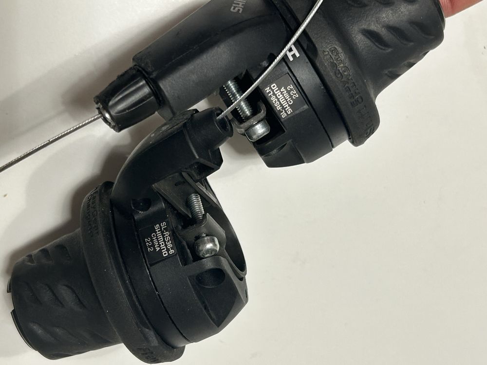 Manetki Shimano RevoShift 3x6 (stan BDB)
