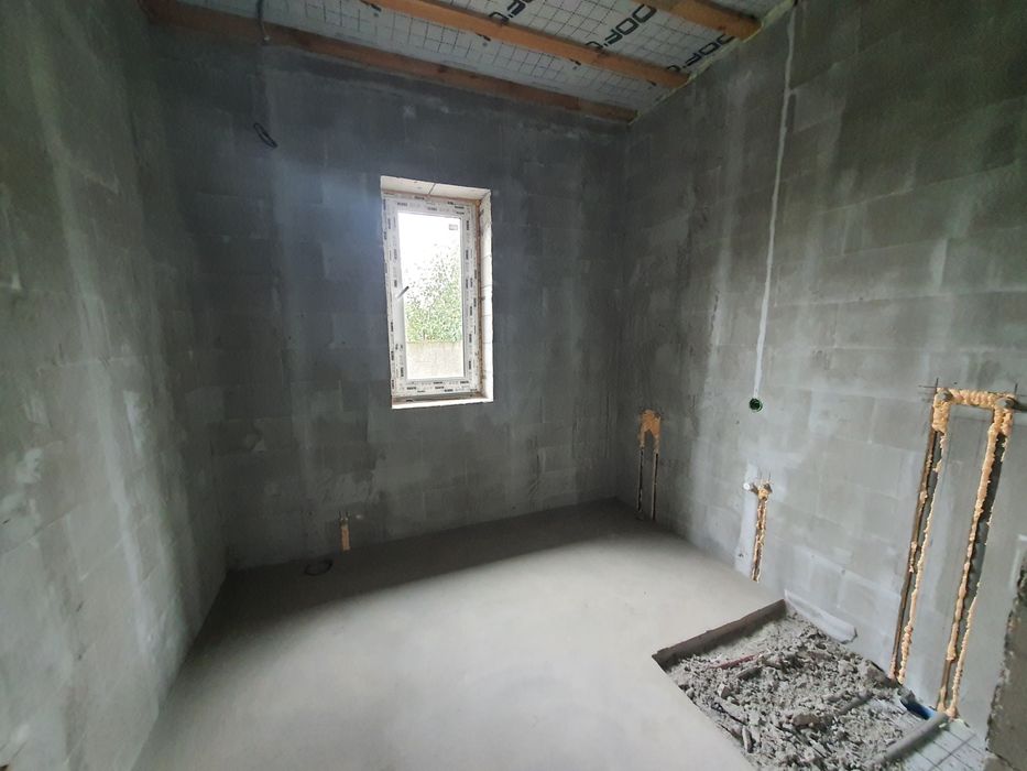 Без% Продам Будинок 120м2, під чистову,  Гараж,  вул. Лісна