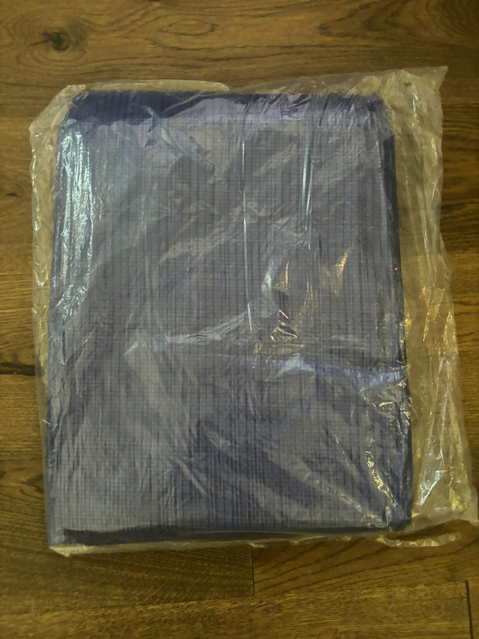 Nowa Plandeka plandeki pe niebieska wzmacniana 4x6 m x2