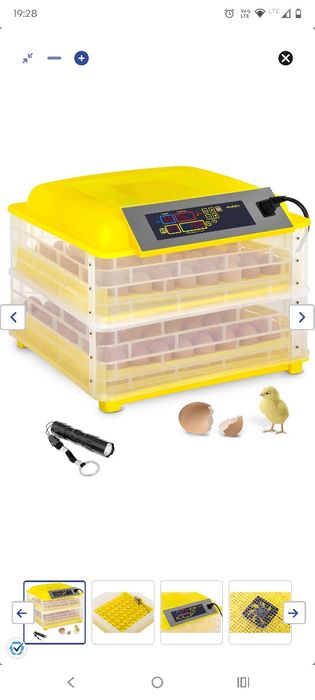 Inkubator do wylęgu jaj na 112szt, full automat! Polecam!