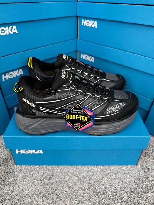 ФЛАГМАН! Hoka Mafate Speed 2 GTX Black Grey 41 42 43 44 45 46 хока