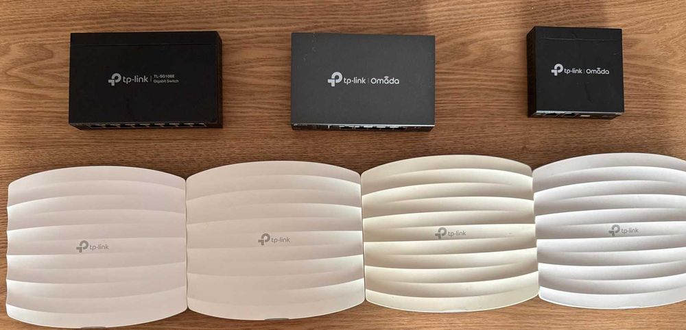 TP-Link Omada: OC200, ER605, TL-SG108E, EAP110: Rede VLAN GigaBit VPN