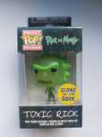 Funko Keychain / Toxic Rick / Glow in the Dark / Rick and Morty