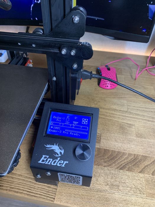 Creality Ender 3 pro з модами, skr mini e3 v3, pei пластина