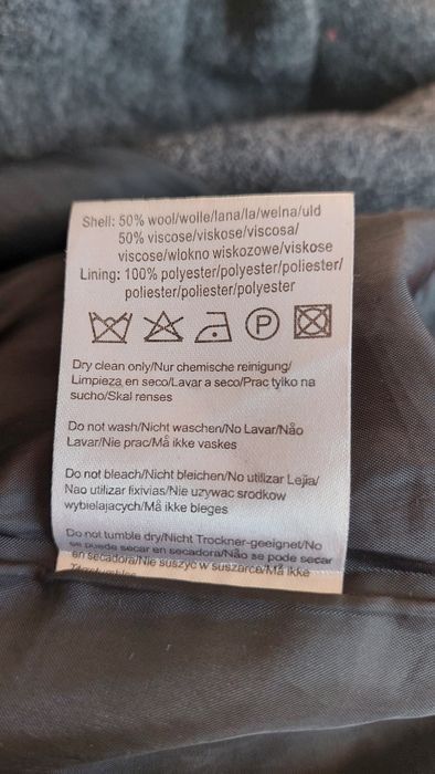 Płaszcz Vero Moda 50%wełna