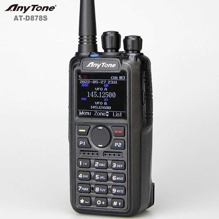 ⇒ AnyTone AT-D878S (МАХ.комплект) – рация на 10W! AES256 с Motorola DP