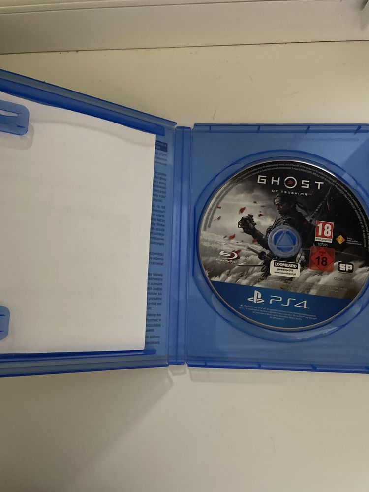 Диск для ps4 Ghost of tsushima