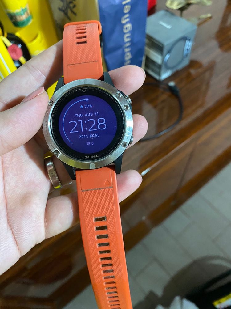 Garmin fenix 5 como novo - com caixa