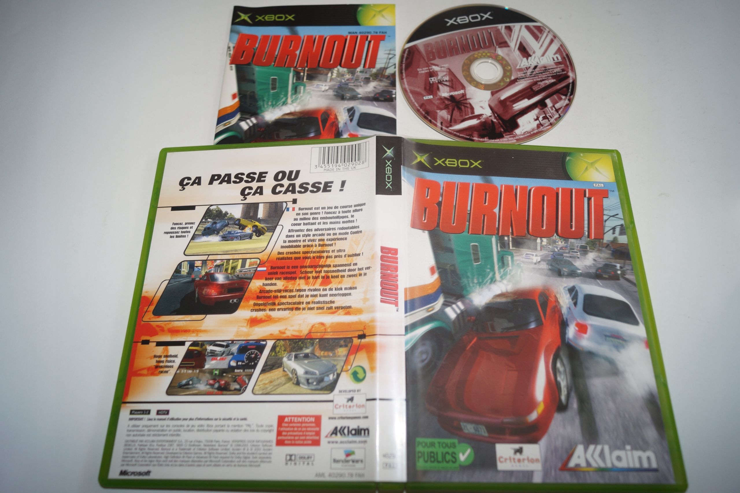 Gra Burnout Microsoft Xbox