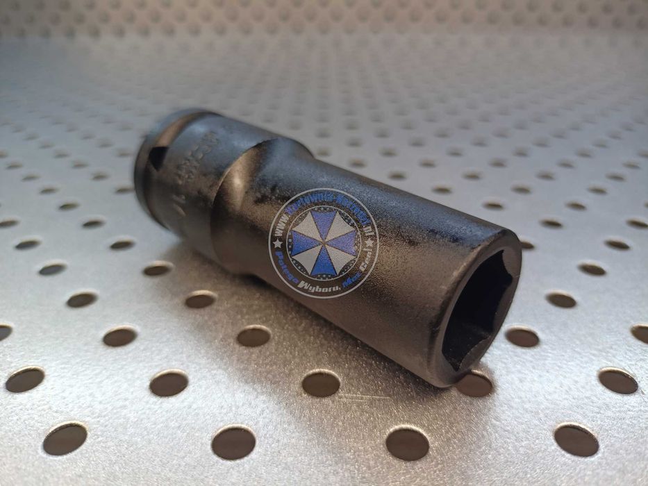Nasadka 17mm Nasadka udarowa długa 17mm 1/2'' klucz nasadowy 17mm