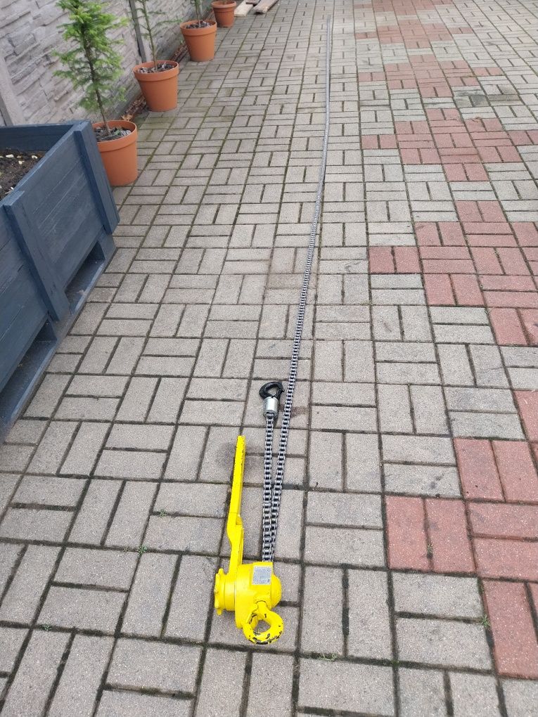 Wciągarka łańcuchowa ręczna ruk cuk yale 750kg