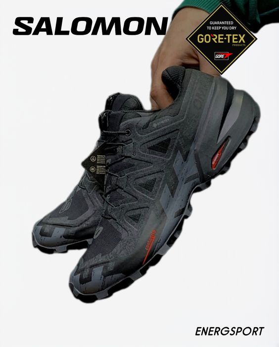 Кросівки 5.600 тільки оригінал Salomon SPEEDCROSS 6 GORE-TEX black так