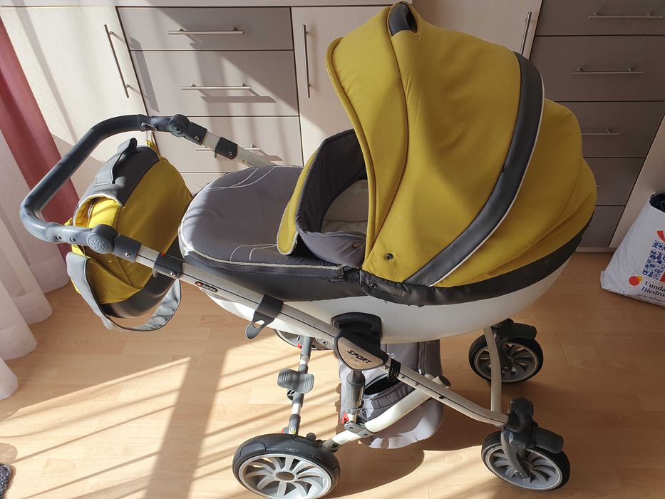 Wózek dziecięcy Anex Sport 2w1 kopletny zestaw gondola i spacerówka